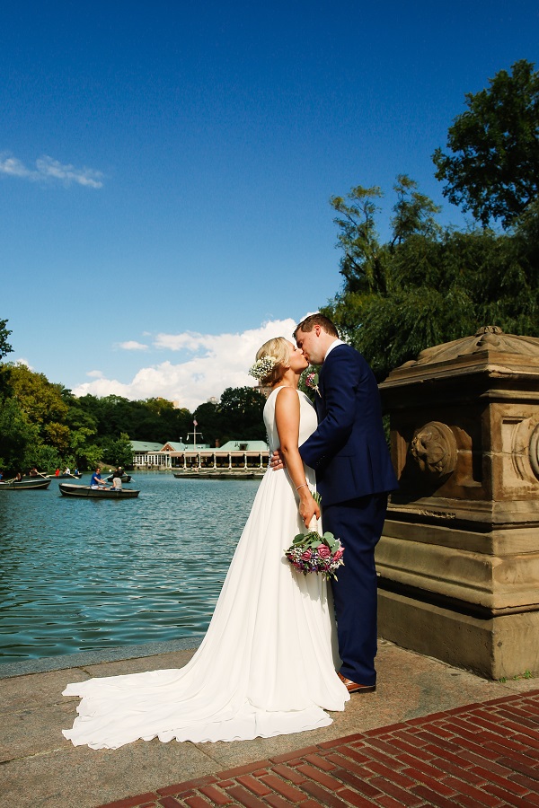 Central Park Wedding Bethesda Terrace and Fountain Catherine&amp;James 2
