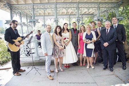 Central Park Wedding Ladies Pavilion Heather &amp; Scott 3