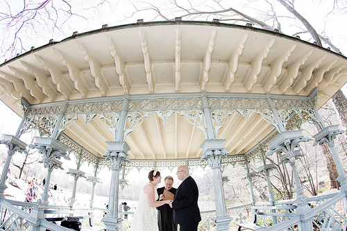 Central Park Wedding Ladies Pavilion L&amp;S 2