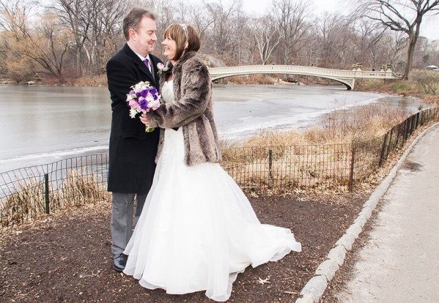 Central Park Winter Wedding 1